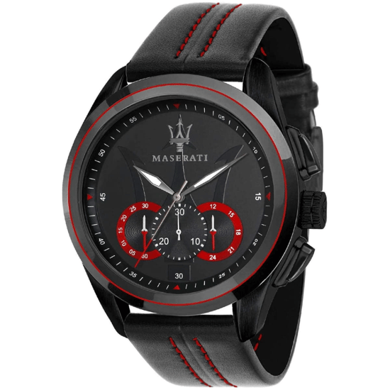 Maserati R8871612023 Traguardo Chronograaf Zwarte Wijzerplaat Herenhorloge - Image 3