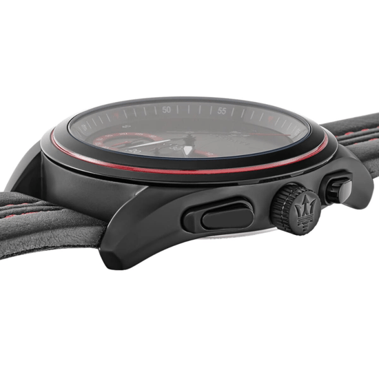 Maserati R8871612023 Traguardo Chronograaf Zwarte Wijzerplaat Herenhorloge - Image 4