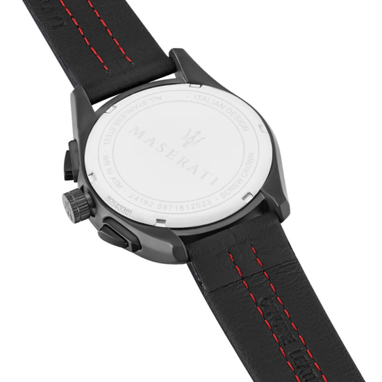Maserati R8871612023 Traguardo Chronograaf Zwarte Wijzerplaat Herenhorloge - Image 6