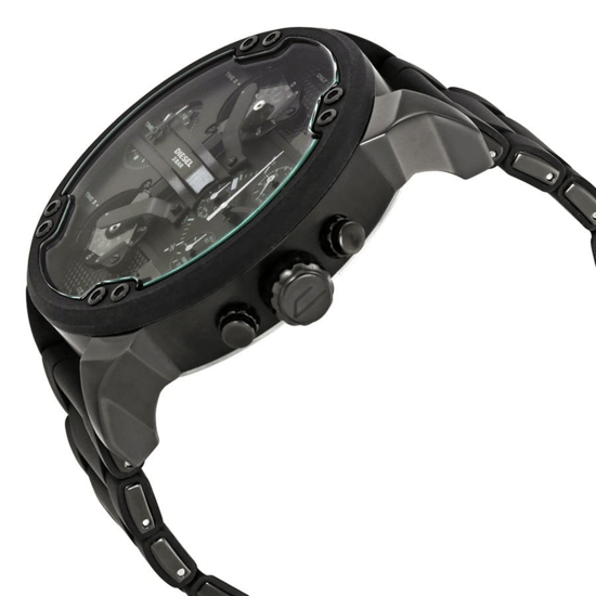 Diesel Mr Daddy 2.0 DZ7396 Zwart Heren Chronograaf Horloge - Image 4