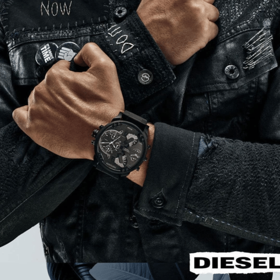 Diesel Mr Daddy 2.0 DZ7396 Zwart Heren Chronograaf Horloge - Image 6