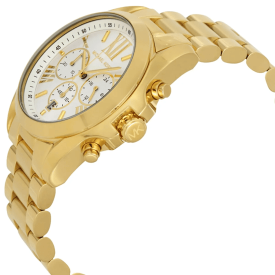 Michael Kors Bradshaw MK6266 Gold Stainless Steel Chronograph Watch 43mm - Image 5
