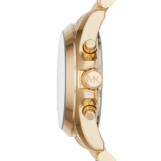 Michael Kors Bradshaw MK6266 Gold Stainless Steel Chronograph Watch 43mm - Image 6