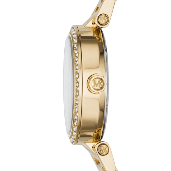 Michael Kors MK6056 Parker Chronograaf 33mm Gouden Roestvrijstalen Dameshorloge - Image 6