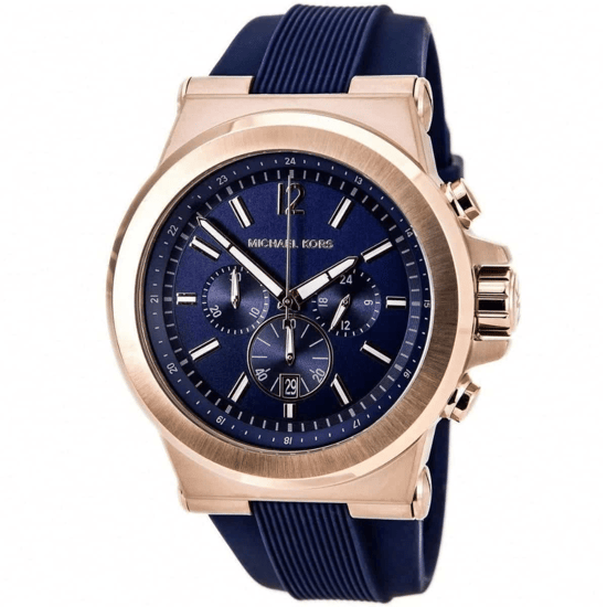 Michael Kors MK8295 Dylan Chronograph Navy Dial 49mm Men's Watch - Image 3