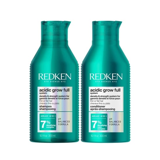 Redken Acidic Grow Full System Densifying Shampoo 300ml & Conditioner 300ml Duo - Image 1