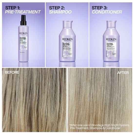 Redken Blondage High Bright Shampoo 300ml And Conditioner 300ml Duo - Image 5