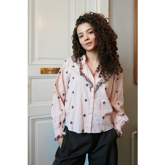 Neo Noir degas blouse 158924 433 dust rose/brown - Image 5