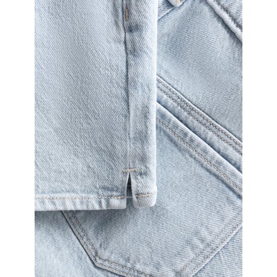 Indian Blue 970789 wide denim short - Image 2