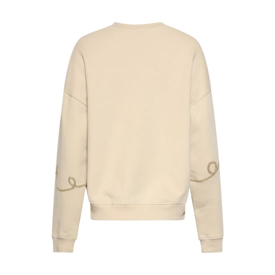 Smashed Lemon Sweater met goudkleurige borduring | - Image 3