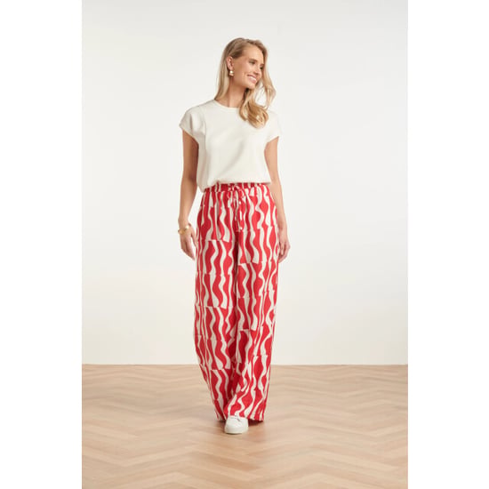 Smashed Lemon Elegante witte top met kapmouwtjes | - Image 5