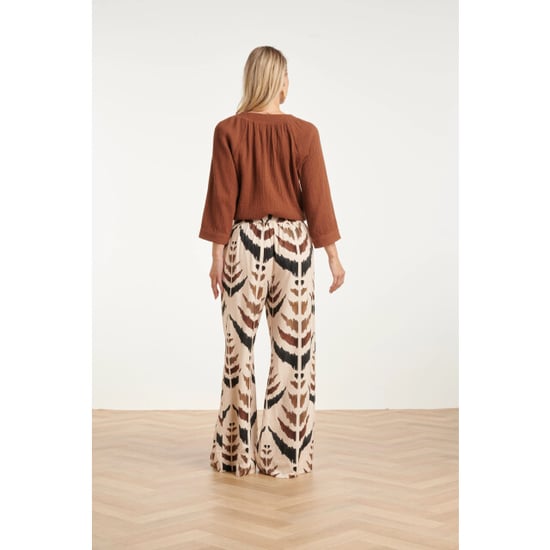 Smashed Lemon Mousseline top met v-hals | - Image 5
