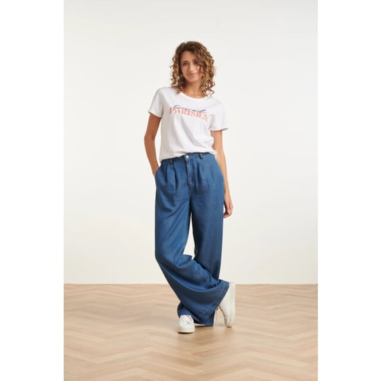 Smashed Lemon Grafisch t-shirt met 'ciel parisien' print | - Image 1