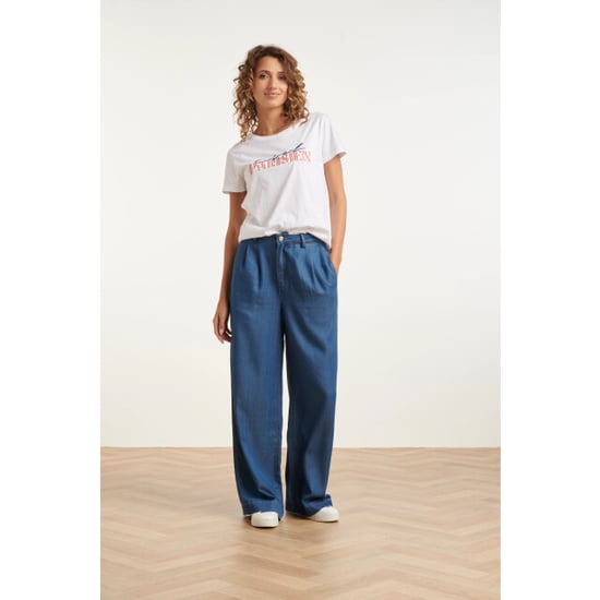 Smashed Lemon Grafisch t-shirt met 'ciel parisien' print | - Image 3