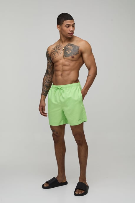 2 Pack Mid Length BM Autograph Swim Short - Image 4