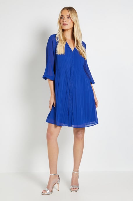 PETITE PLAIT DETAIL SHIFT DRESS - Image 2