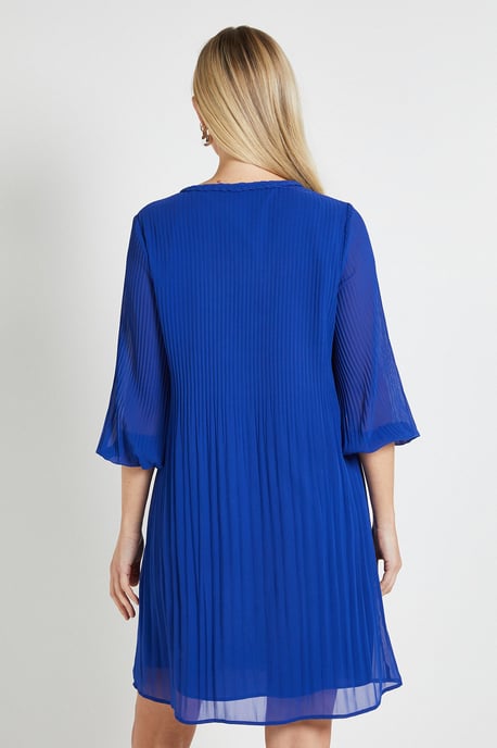 PETITE PLAIT DETAIL SHIFT DRESS - Image 3
