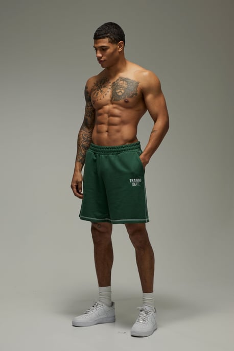 Training Dept Contrast Stitch 7inch Short - Image 4