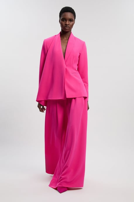 Soft Tailored Single Breasted Blazer - Image 4