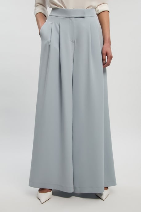 Soft Tailored Wide Leg Trouser - Image 2