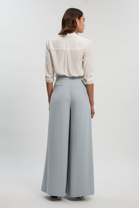 Soft Tailored Wide Leg Trouser - Image 4