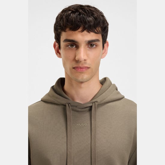 Men's Hugo Dapo Dayote Contrast Logo Tracksuit in Grey - Image 3