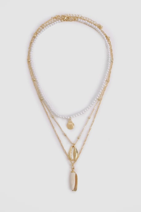 3 Pack Shell Necklaces - Image 2