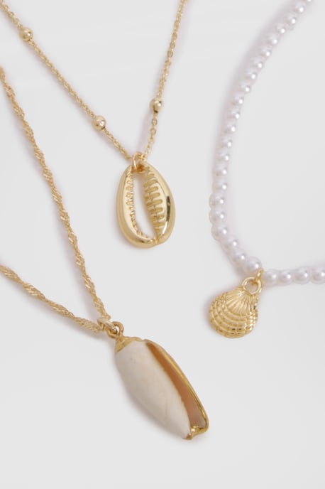3 Pack Shell Necklaces - Image 3