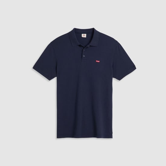 Men's Levis Housemark Polo Shirt in Navy - Image 1