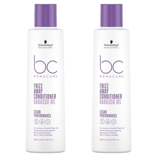 Schwarzkopf Bc Clean Frizz Away Conditioner Double 200ml - Image 1