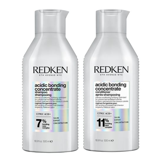 Redken Acidic Bonding Concentrate Shampoo And Conditioner 500ml Bond Repair Supersize Bundle Duo - Image 1
