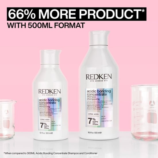 Redken Acidic Bonding Concentrate Shampoo And Conditioner 500ml Bond Repair Supersize Bundle Duo - Image 5