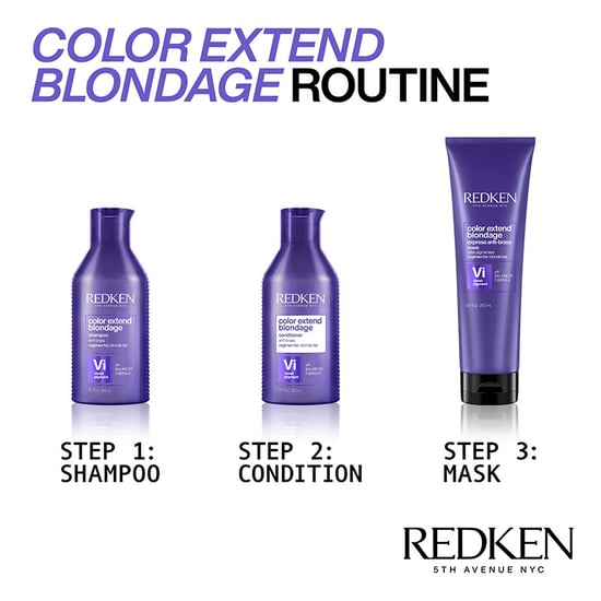 Redken Color Extend Blondage Shampoo 300ml & Conditioner Duo - Image 5