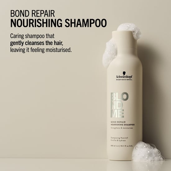 Schwarzkopf Blondme Bond Repair Nourishing Shampoo 300ml Double - Image 2