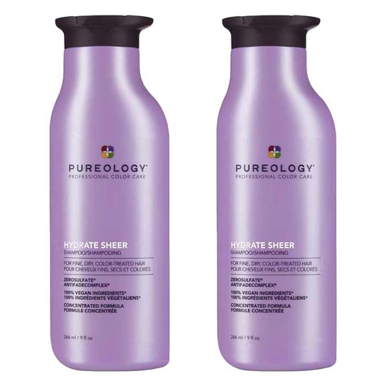 Pureology Hydrate Sheer Shampoo 266ml Double - Image 1