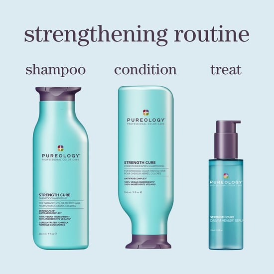 Pureology Strength Cure Shampoo, Conditioner, And Serum Routine For Damaged Hair - Image 6