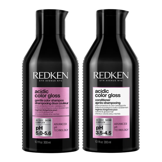 Redken Acidic Color Gloss Sulphate-free Shampoo 300ml And Acidic Color Gloss Conditioner 300ml Duo - Image 1