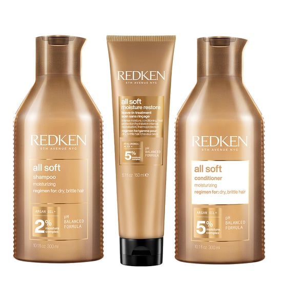Redken All Soft Moisture Trio Bundle - Image 1