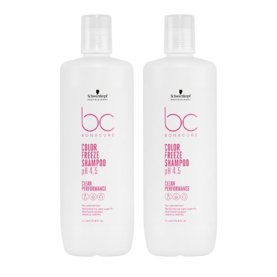 Schwarzkopf Professional Bc Bonacure Color Freeze Shampoo 1000ml Double - Image 1