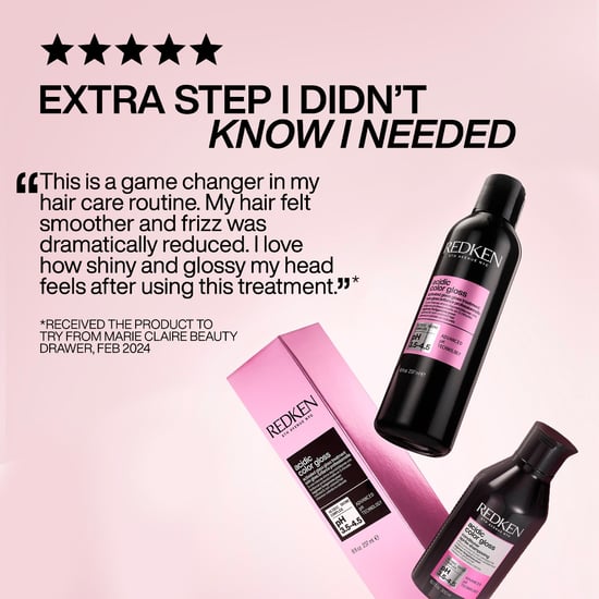 Redken Acidic Color Gloss Sulphate-free Shampoo 300ml, Acidic Color Gloss Conditioner 300ml And Activated Glass Gloss Treatment 237ml - Image 2