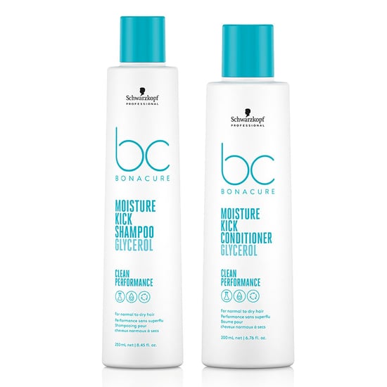 Schwarzkopf Bc Clean Moisture Kick Shampoo 250ml And Spray Conditioner 200ml Duo - Image 1