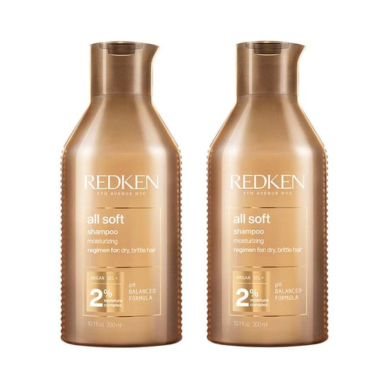 Redken All Soft Shampoo 300ml Double - Image 1