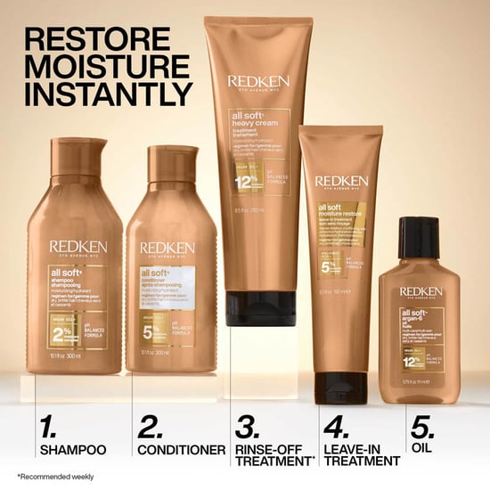 Redken All Soft Shampoo 300ml Double - Image 4