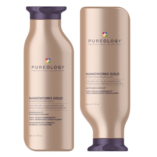 Pureology Nanoworks Gold Shampoo 266ml And Conditioner 266ml Duo - Image 1