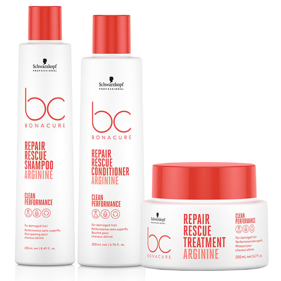 Schwarzkopf Bc Clean Pack Repair Rescue Shampoo 250ml, Conditioner 200ml And Treatment 200ml - Image 1