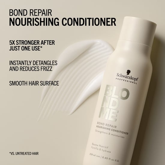Schwarzkopf Blondme Bond Repair Nourishing Shampoo 300ml & Bond Repair Nourishing Conditioner 250ml Duo - Image 3