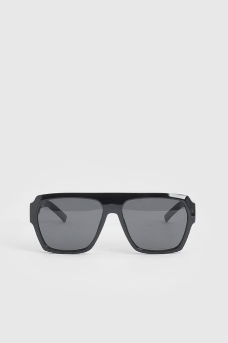 Chunky Framed Aviator Sunglasses - Image 3