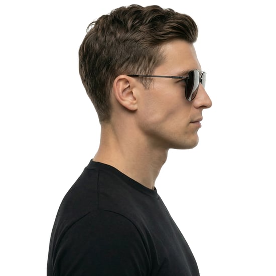 Men's Metal Pilot Style Sunglasses SF308S - Image 6