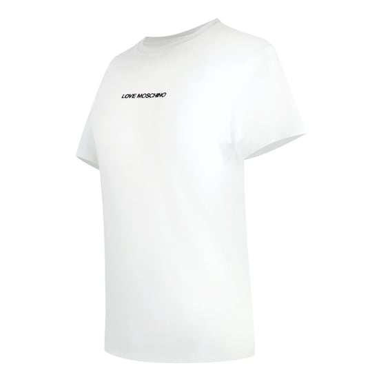 Love Moschino Bold Logo White T-shirt - Image 3