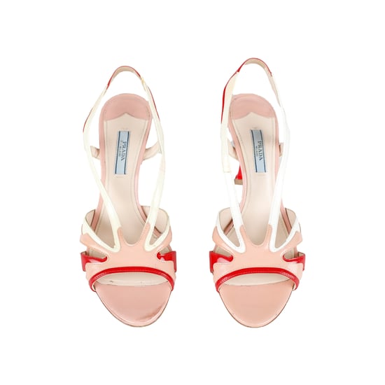 Prada Tri-color Slingback Heel Sandals - '10s - Image 3